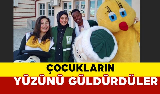 Genç Ofis Gönüllüleri Çocukların Yüzünü Güldürdü