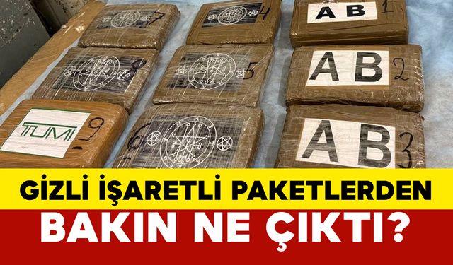 Gizli İşaretli Paketlerden Ne Çıktı?