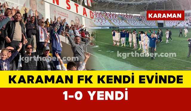 Karaman FK kendi evinde Bucaspor 1928’i 1-0 yendi