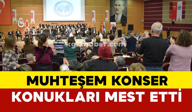 Karaman'da konukları mest eden konser