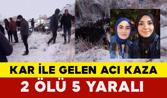 Kayseri'de Otomobil ile Minibüs Çarpıştı: 2 Ölü, 5 Yaralı