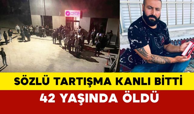 Konya'da sözlü tartışma kanlı bitti: 1 ölü