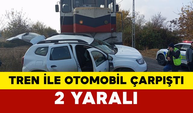 Malatya'da Tren ile Araç Çarpıştı: 2 Yaralı