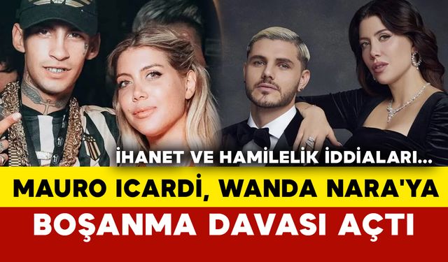 Mauro Icardi, Wanda Nara'ya Boşanma Davası Açtı: İhanet ve Hamilelik İddiaları...