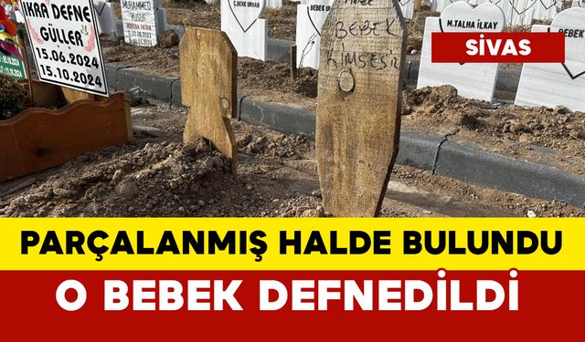 Melek bebek toprağa verildi