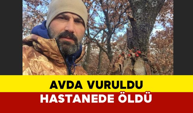 Sakarya’da avda vuruldu hastanede öldü