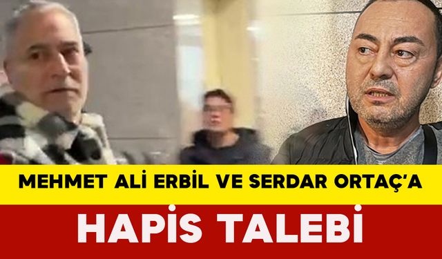 Serdar Ortaç ve Mehmet Ali Erbil'e 3'er Yıl Hapis Talebi