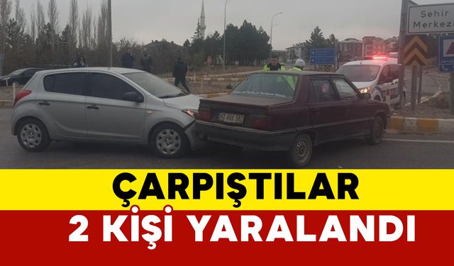 Seydişehir'de trafik kazası: 2 yaralı