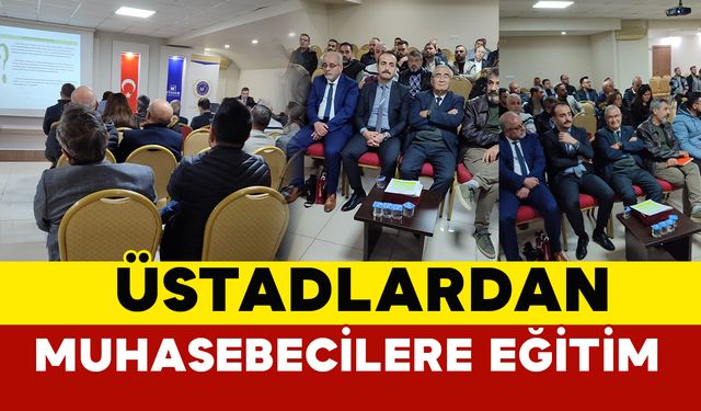 Üstatlardan Muhasebecilere Eğitim