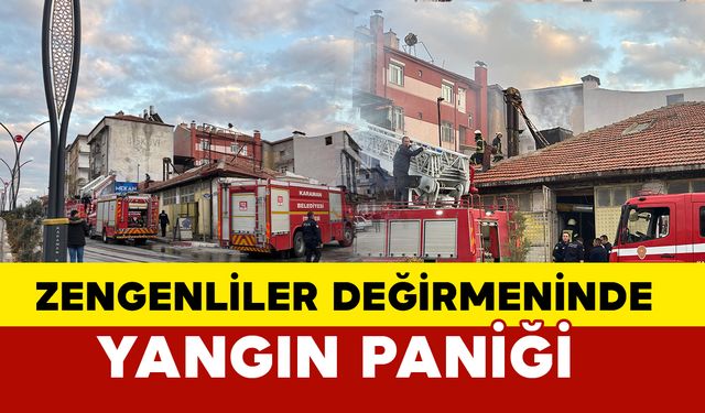 Zengen Un Değirmeni'nde Yangın