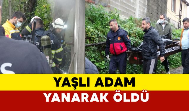 Zonguldak’ta Çıkan Yangında 71 Yaşındaki Adam Hayatını Kaybetti