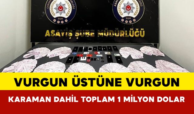 1 milyon dolarlık dolandırıcılık operasyonu: 6 tutuklama