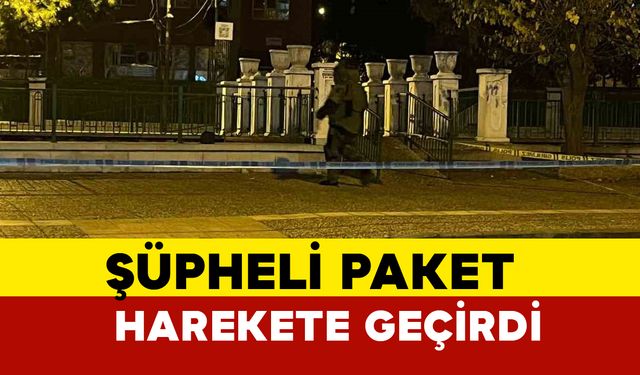 Aydın’da Şüpheli Paket Alarmı: Bakın Ne Çıktı