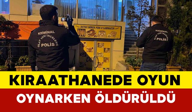 Bağcılar’da kıraathanede oturan adama silahlı saldırı: 1 ölü