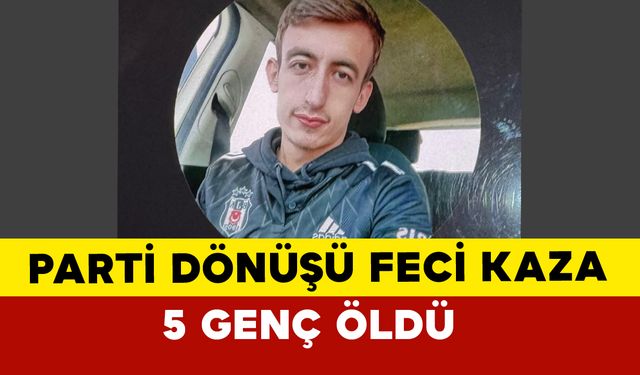 Bartın’da Feci Kaza: 5 Genç Hayatını Kaybetti