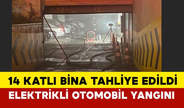 Başakşehir’de Elektrikli Araç Yangını Paniğe Neden Oldu: Bina Tahliye Edildi