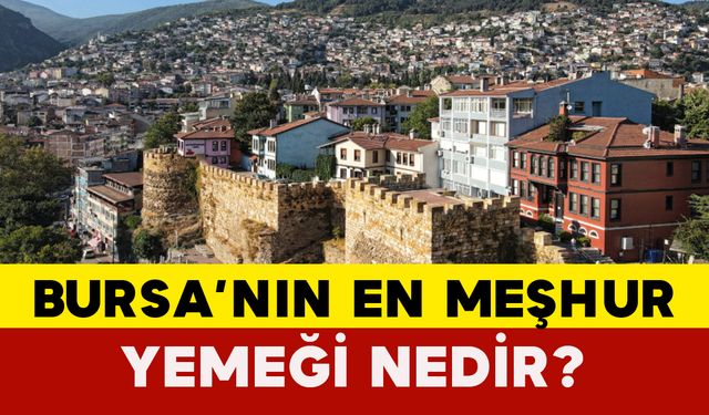 Bursa'nın En Meşhur Yemeği Nedir?