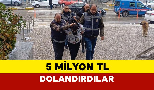 Çorum’da Yaşlı Çifti 5 Milyon TL Dolandıran Şahıslar Yakalandı