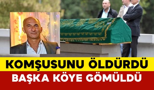 Denizli'de komşusunu öldürüp intihar eden yaşlı çiftçi başka bir köye gömüldü