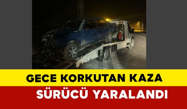 Ereğli’de Trafik Kazası: Sürücü Yaralandı