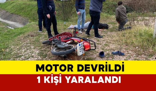 Fatsa'da Motosiklet Kazası: 1 Yaralı