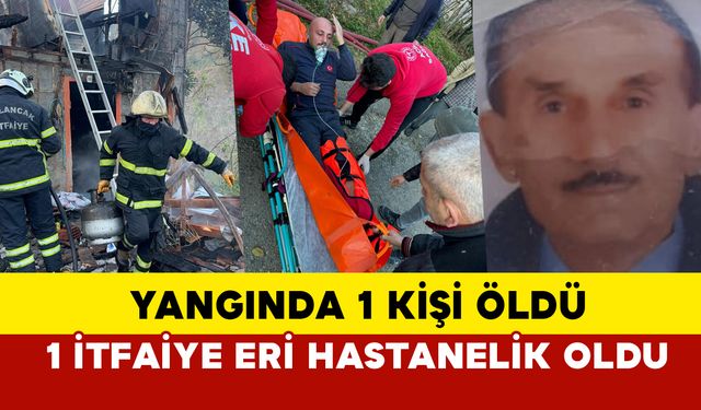 Giresun Bulancak’ta Yangın: Bir Kişi Hayatını Kaybetti, Bir İtfaiye Eri Yaralandı