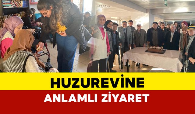 Gönüllü Öğrencilerden Huzurevi Sakinlerine Anlamlı Ziyaret