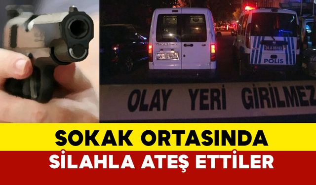 Karaman'da sokak ortasında ateş ettiler