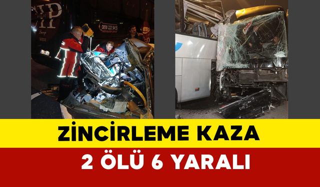 Kayseri’de Zincirleme Kaza: 2 Ölü, 6 Yaralı