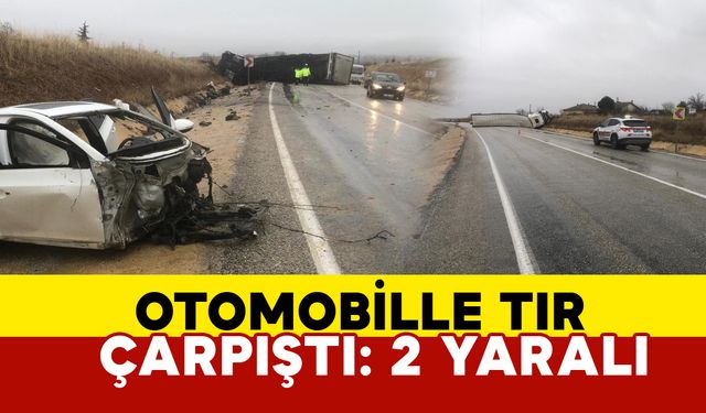 Konya Beyşehir’de Tır ile Otomobil Çarpıştı: 2 Yaralı