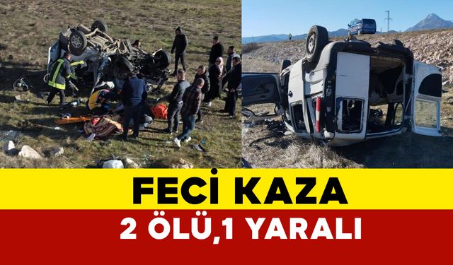 Konya Derebucak’ta Trafik Kazası: 2 Ölü, 1 Yaralı