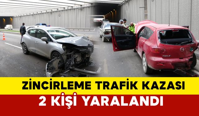 Malatya’da Zincirleme Trafik Kazası: 2 Yaralı