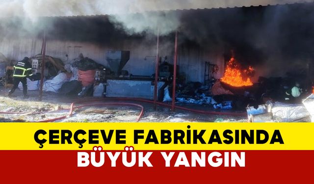 Niğde'de Fabrikada Büyük Yangın Çıktı