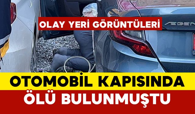 Elazığ’da otomobil kapısı önünde ölü bulundu