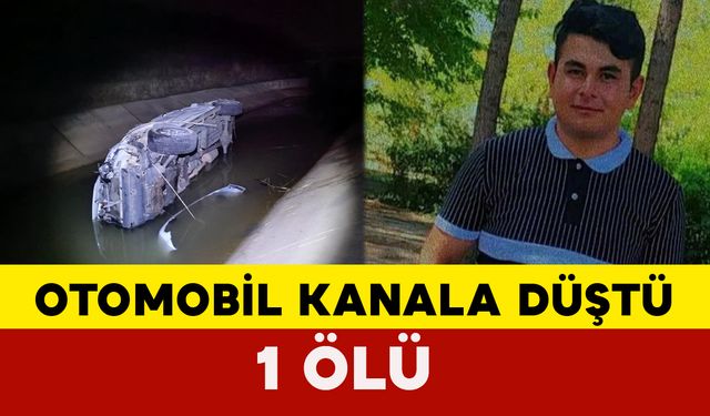 Otomobil Su Kanalına Düştü: Sürücü Hayatını Kaybetti