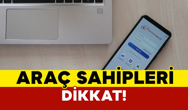 Plaka tescil işlemleri e-Devlet üzerinden yapılabilecek