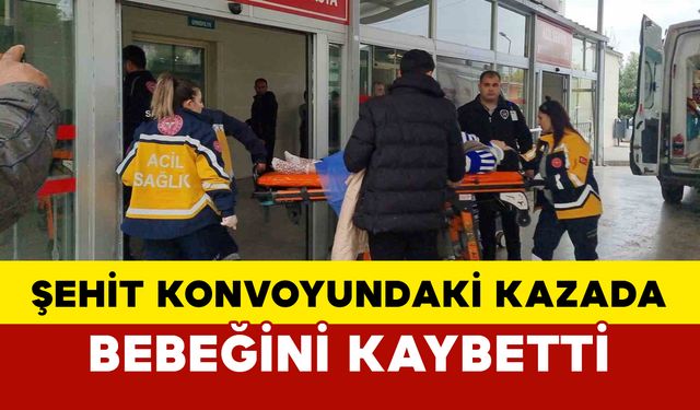 Adana'daki şehit Konvoyundaki Kazada Yaralanan Hamile Kadın Bebeğini Kaybetti