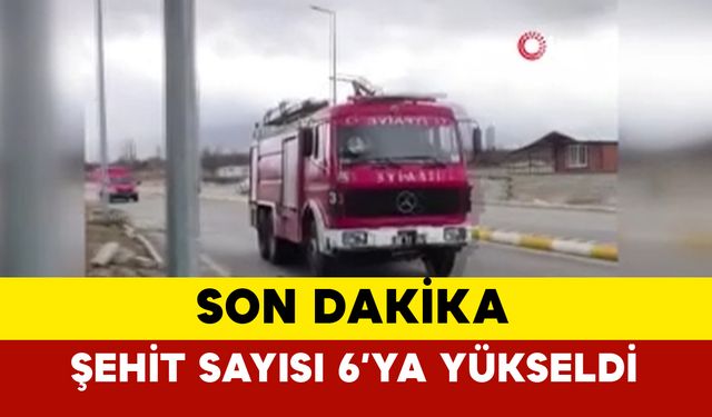 SON DAKİKA: Helikopter Düştü: Şehit Sayısı 6'ya Yükseldi