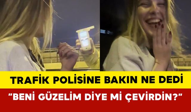 TIKLA İZLE: Yeni Ehliyetli Genç Kızın Trafik Polisiyle Diyaloğu Sosyal Medyada Viral Oldu