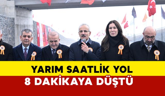 Elazığ-Harput İl Yolu Açıldı: Yıllık 65 Milyon Lira Tasarruf Sağlanacak