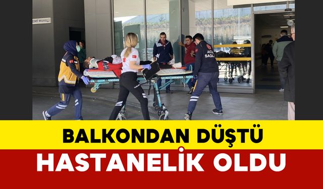 Kocaeli’de Genç Adam Balkondan Düşerek Yaralandı