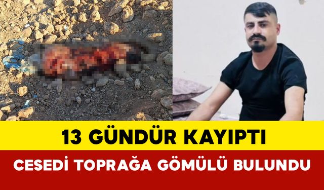 Şanlıurfa'da Toprağa Gömülü Erkek Cesedi Bulundu