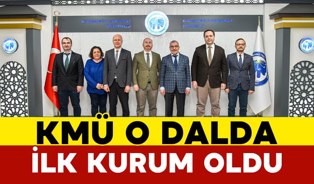 Kmü O Unvanı Alan İlk Kurum Oldu
