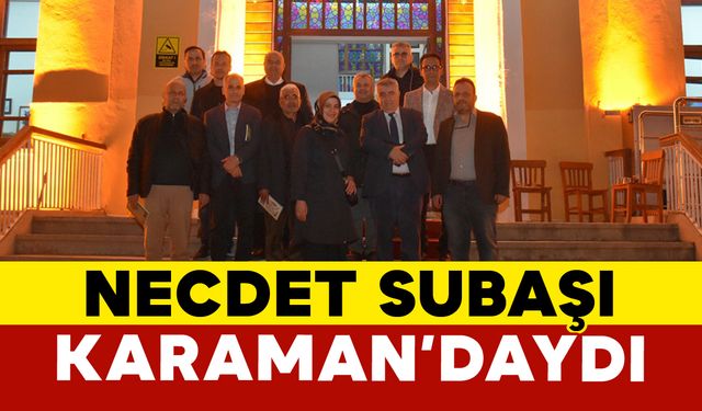 Karaman Öğretmen Akademileri’nde Yeni Dönem: İlk Konuk Dr. Necdet Subaşı