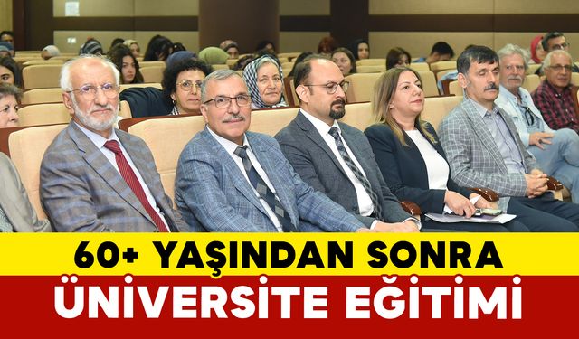 “60+ Yaşam Boyu Öğrenme Akademisi” Açılış Dersi İle Başladı