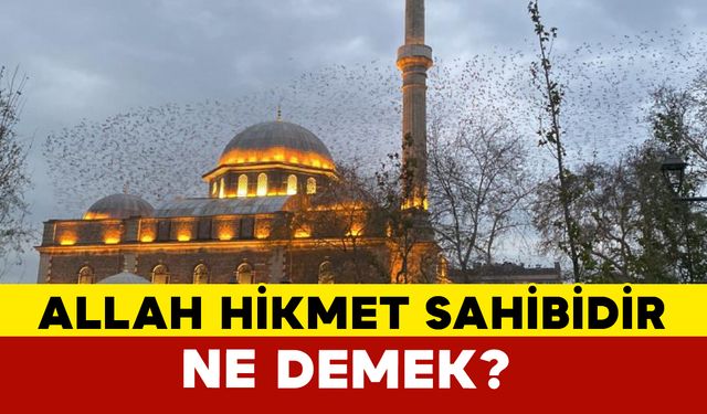 Allah hikmet sahibidir ne demek?