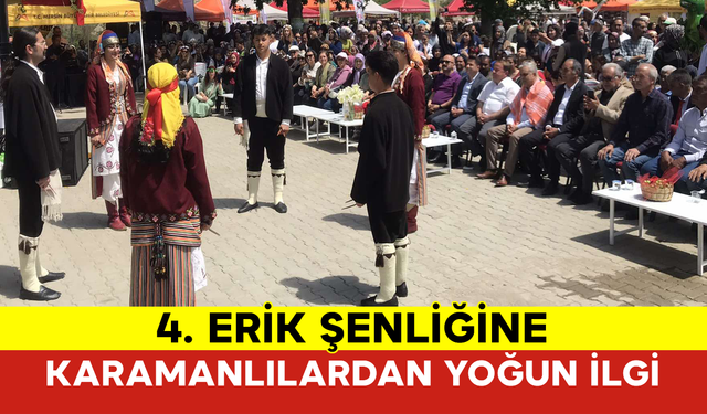 Erik Şenliğine Karamanlılardan Yoğun İlgi
