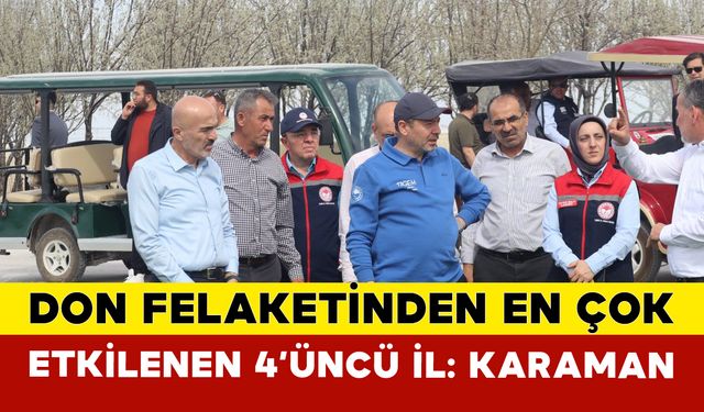 İki Hafta Önce Yaşanan Donun Ardından Çiftçilere Destek Ziyareti