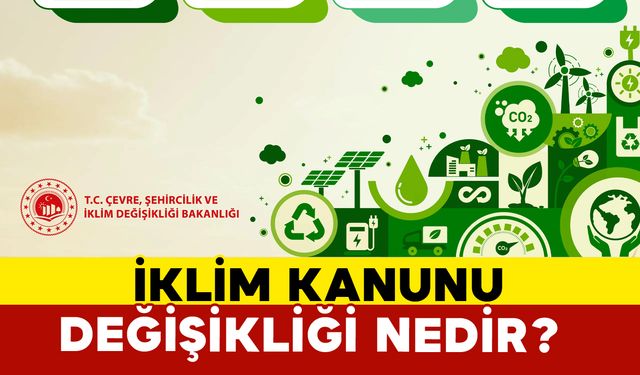 İklim Kanunu değişikliği nedir?