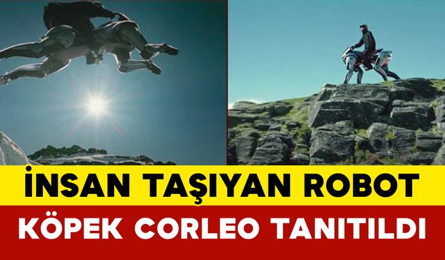 İnsan Taşıyan Robot Köpek Corleo Tanıtıldı